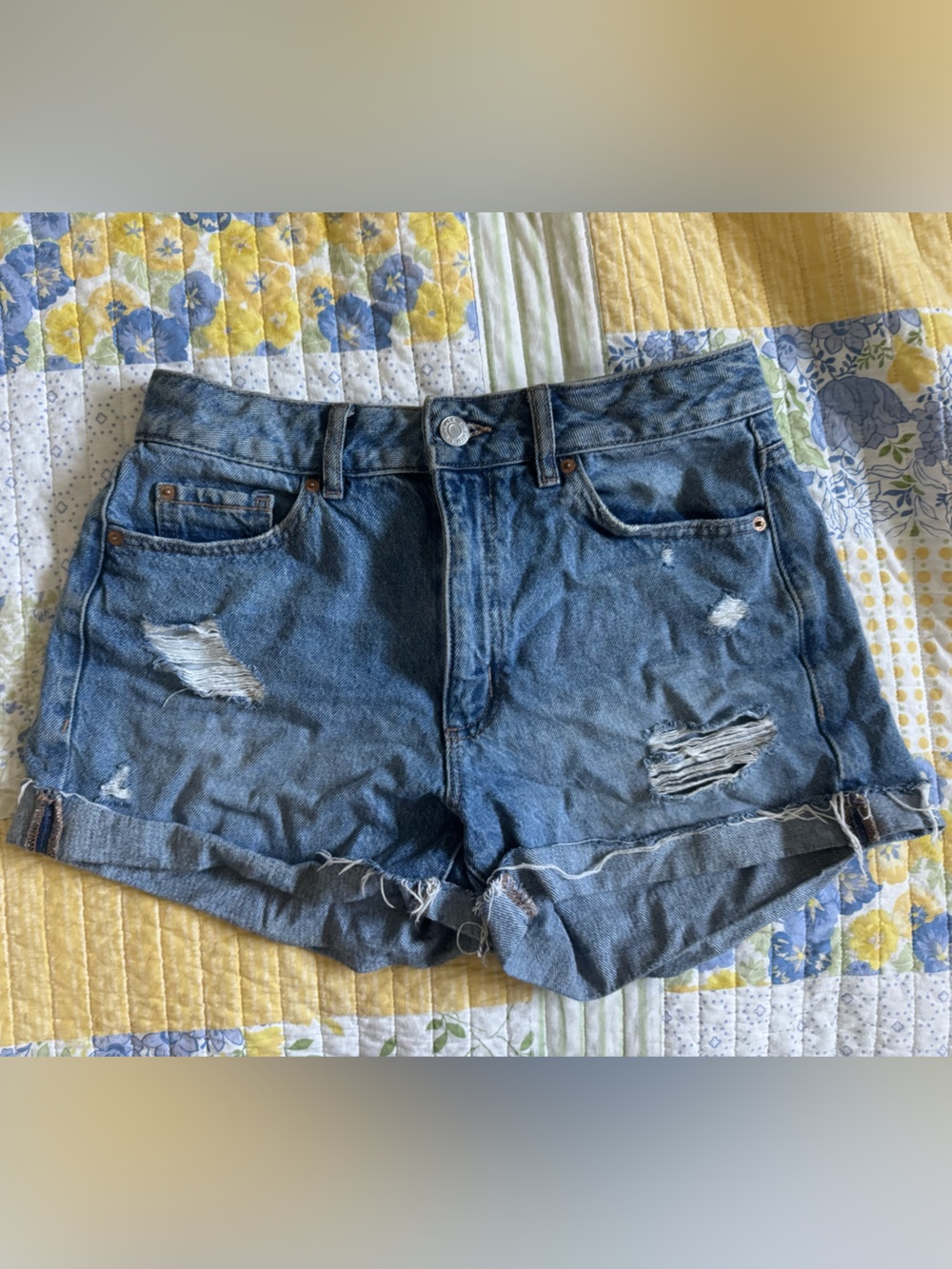 Garage Mom Jean Shorts Size 5